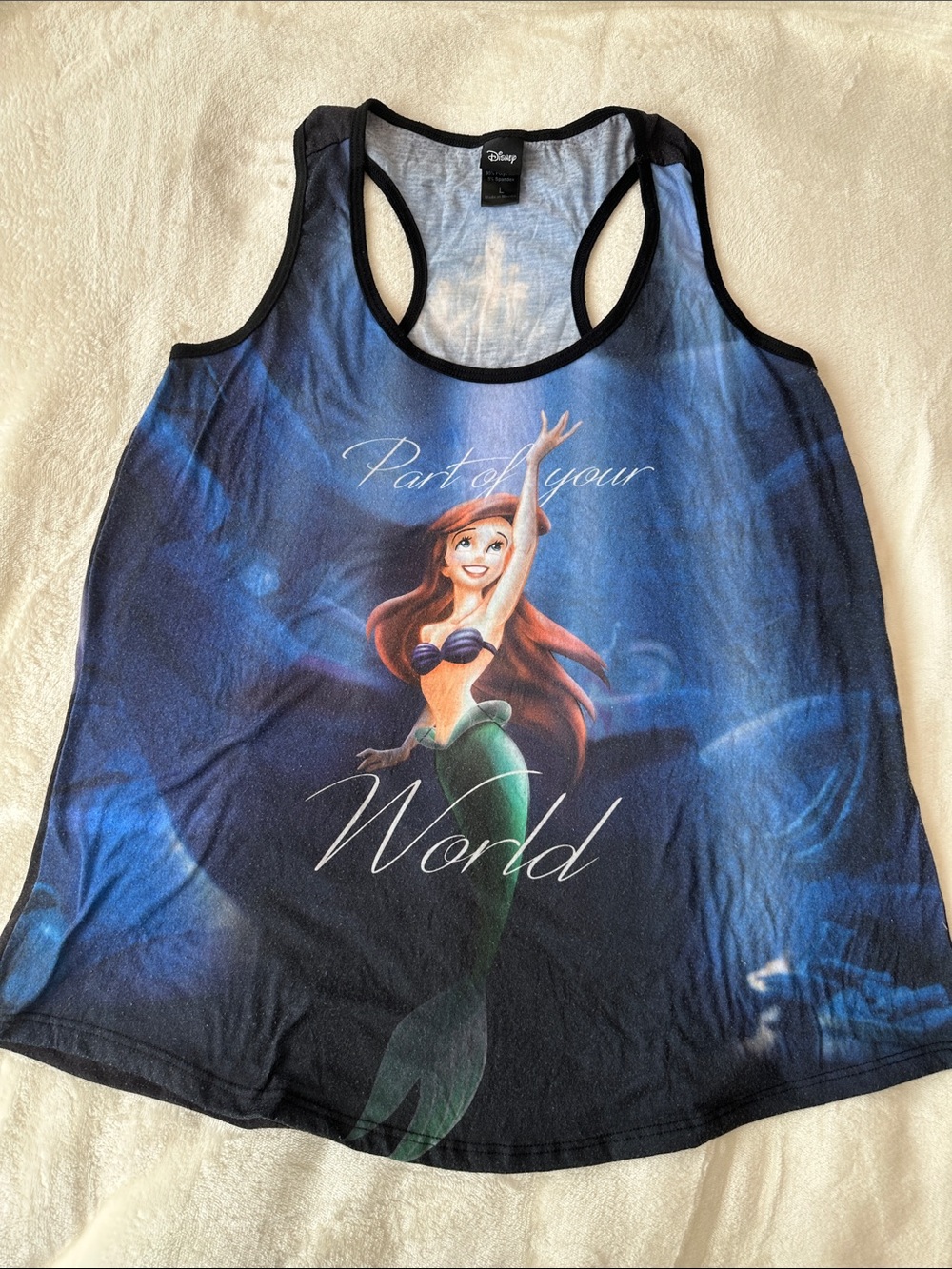 Disney The Little Mermaid Ariel and Ursula Racerback Tank Top